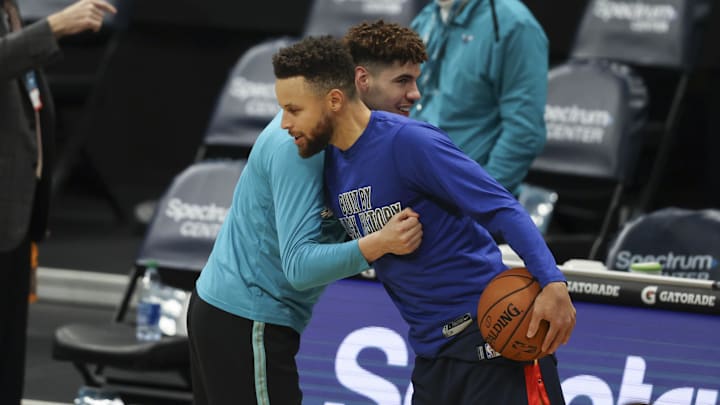 Charlotte Hornets, LaMelo Ball, Stephen Curry