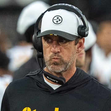 Aaron Rodgers has won four NFL MVP awards in his career, but isn’t viewed as highly heading into the 2025 campaign.