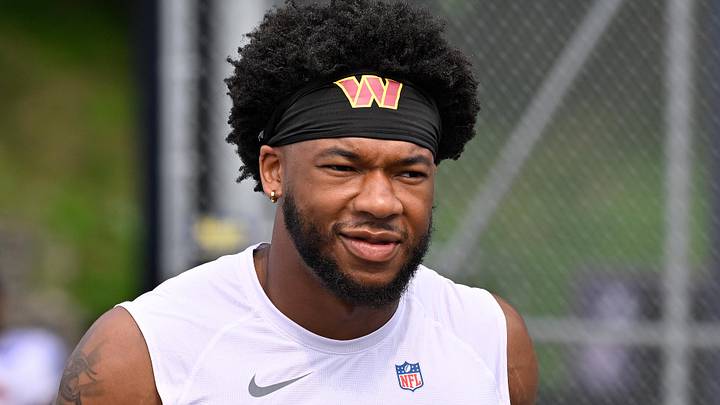 Washington Commanders wide receiver Jaylin Lane