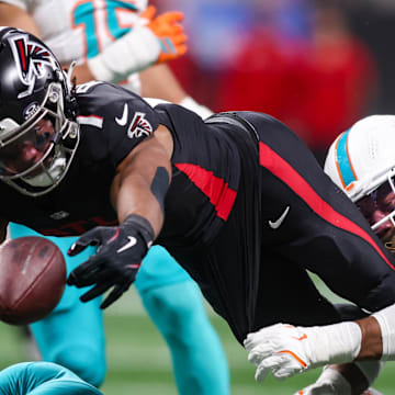 Atlanta Falcons running back Bijan Robinson 