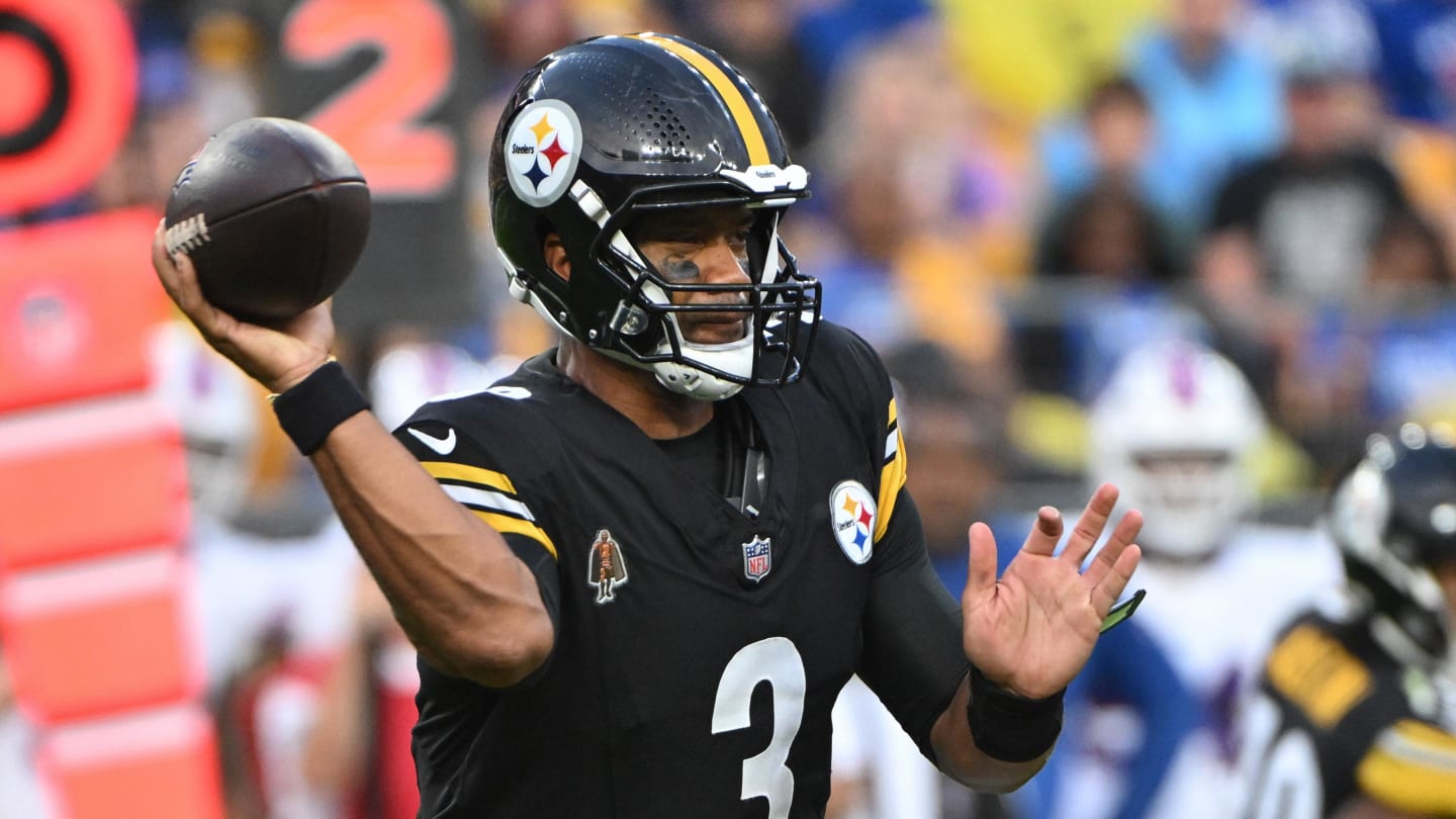 For the Steelers, it’s a big week for Russell Wilson and Justin Fields.