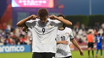 Hamza Abdelkarim jubelt bei der U17-WM
