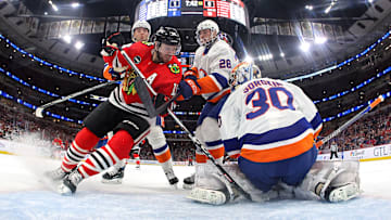 New York Islanders v Chicago Blackhawks