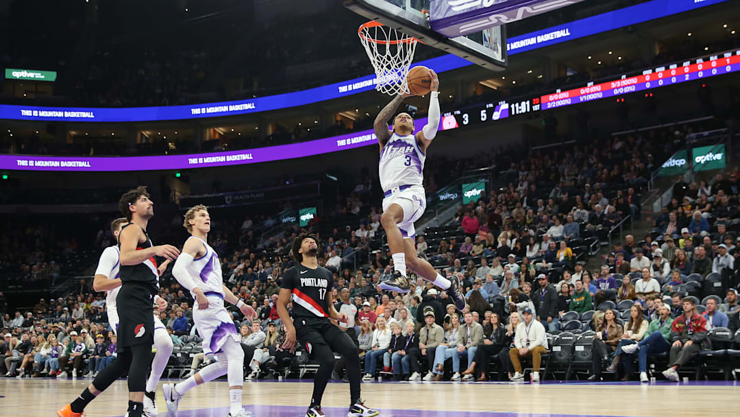 Portland Trail Blazers v Utah Jazz