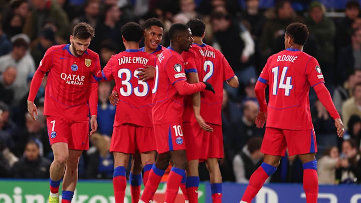 Le Paris Saint-Germain face à Chelsea