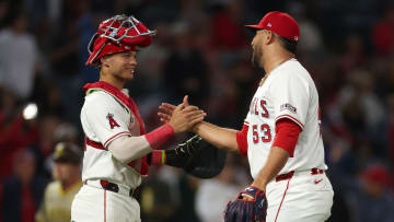 San Diego Padres v Los Angeles Angels