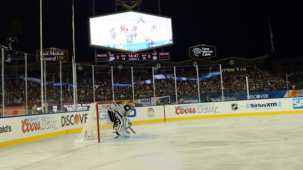 Kings goalie Jonathan Quick.