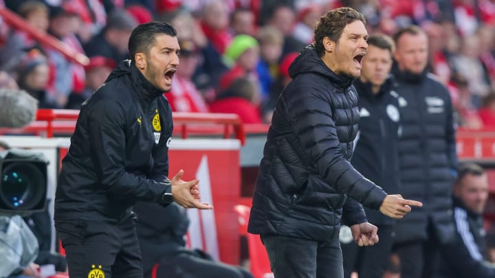 Nuri Sahin zur Zeit als Co-Trainer unter Edin Terzic