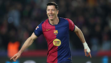 Lewandowski entrou no segundo tempo e não passou em branco