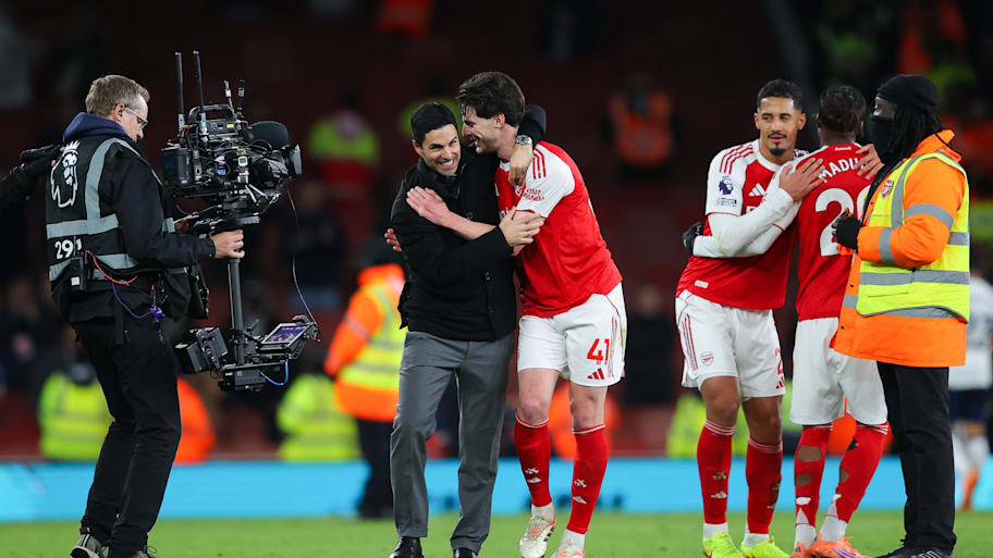 Mikel Arteta, Declan Rice