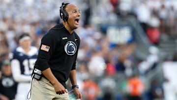 Penn State Nittany Lions head coach James Franklin