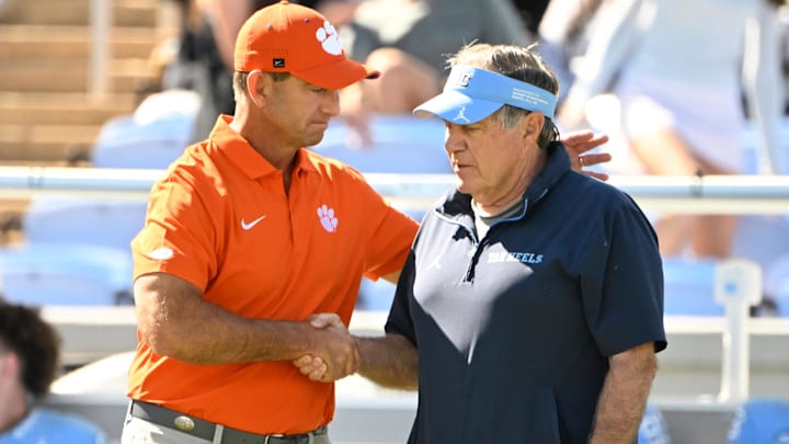 The Clemson Tigers and North Carolina Tar Heels are among the disappointing teams midway through the 2025 season. The Clemson Tigers and North Carolina Tar Heels are among the disappointing teams midway through the 2025 season.
