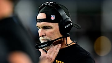 Washington Commanders head coach Dan Quinn