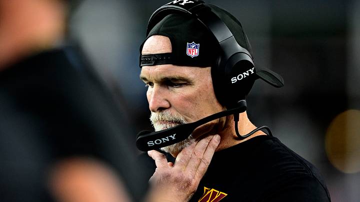 Washington Commanders head coach Dan Quinn