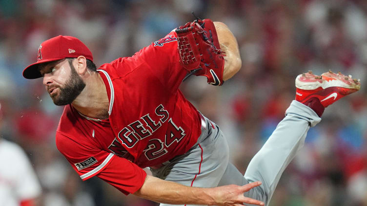 Los Angeles Angels pitcher Lucas Giolito