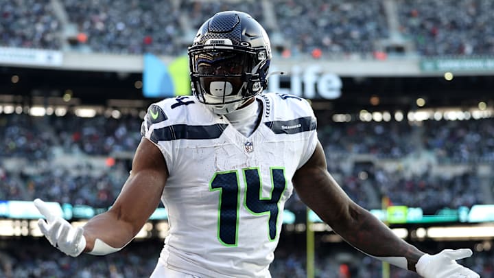 DK Metcalf of the Seattle Seahawks