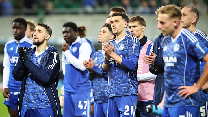 Der S04 zeigte sich nach dem Remis in Fürth enttäuscht