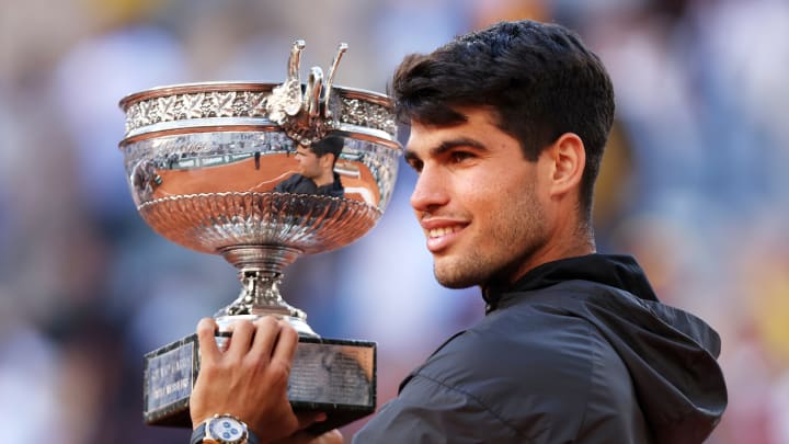 Carlos Alcaraz at the French Open