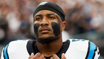 Carolina Panthers linebacker Trevin Wallace