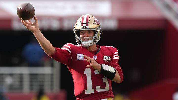 San Francisco 49ers quarterback Brock Purdy (13)