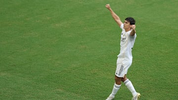 Gonzalo Garcia a marqué son troisième but du tournoi pour qualifier son club en quart. 