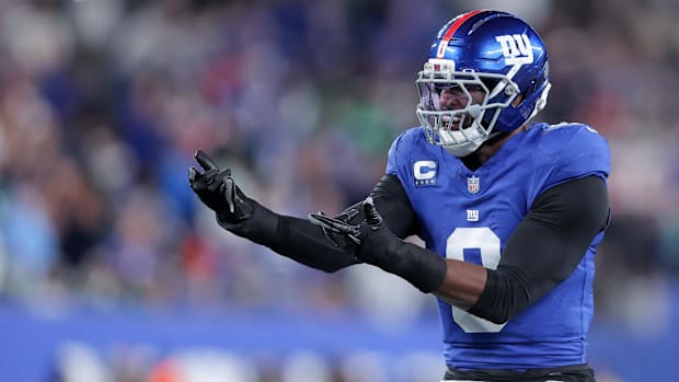 New York Giants linebacker Brian Burns  