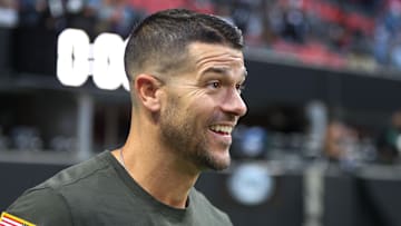 Carolina Panthers head coach Dave Canales