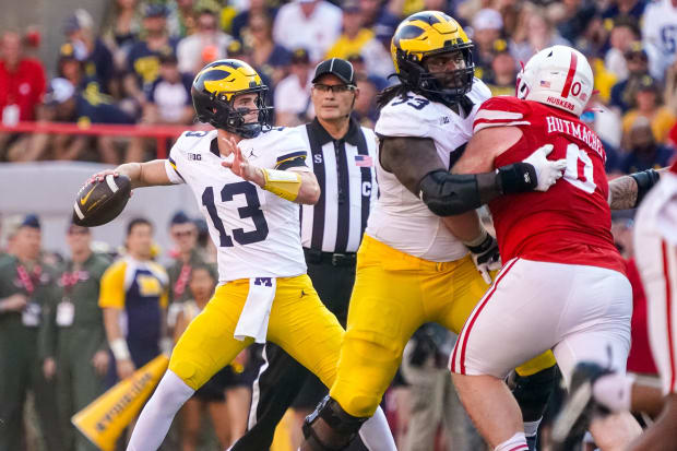 Michigan Wolverines football quarterback Jack Tuttle