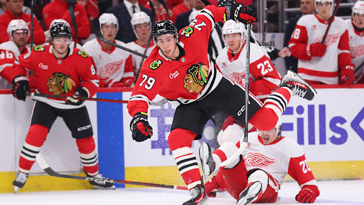 Detroit Red Wings v Chicago Blackhawks