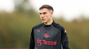 Manchester United Training Session And Press Conference - UEFA Europa League 2024/25 League Phase