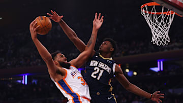 New Orleans Pelicans v New York Knicks