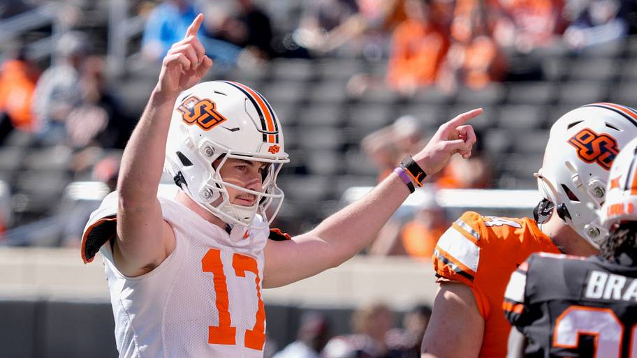 Oklahoma State QB Drew Mestemaker 