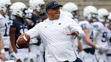 Penn State Nittany Lions running backs coach Ja'Juan Seider