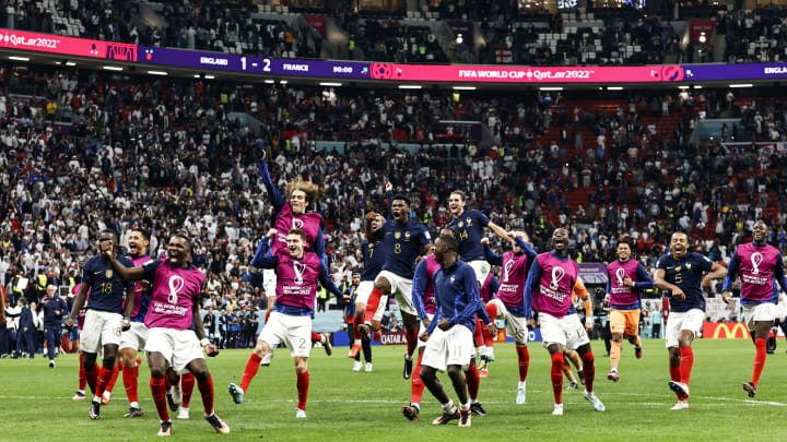 France were overjoyed to beat England in the quarter-finals