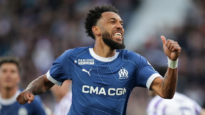 Pierre-Emerick Aubameyang est de retour à l'OM. Pierre-Emerick Aubameyang est de retour à l'OM.
