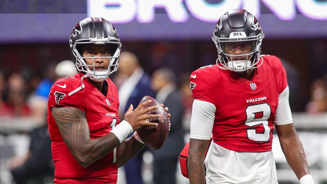 Atlanta Falcons quarterbacks Tua Tagovailoa and Michael Penix Jr. are battling for the starting job in 2026 and beyond.