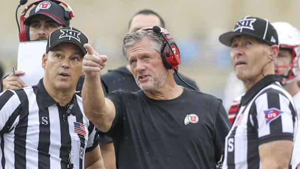 Utah Utes Head Coach Kyle Whittingham