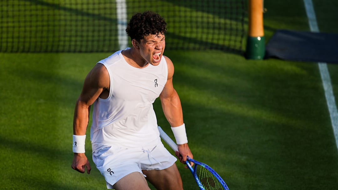 Ben Shelton at Wimbledon 2025