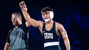 Penn State’s Carter Starocci became the first five-time champion at the NCAA Division I Wrestling Championships at Wells Fargo Center in Philadelphia. 