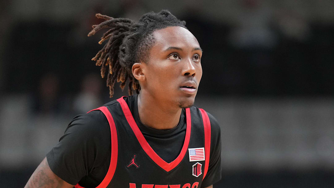 San Diego State Aztecs guard BJ Davis. 