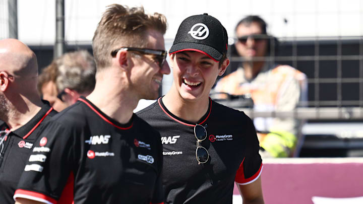 Nico Hulkenberg & Oliver Bearman, MoneyGram Haas F1 Team, Sunday at the Azerbaijan Grand Prix