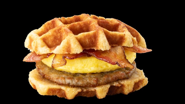 Ultimate Maple Waffle Breakfast Sandwich