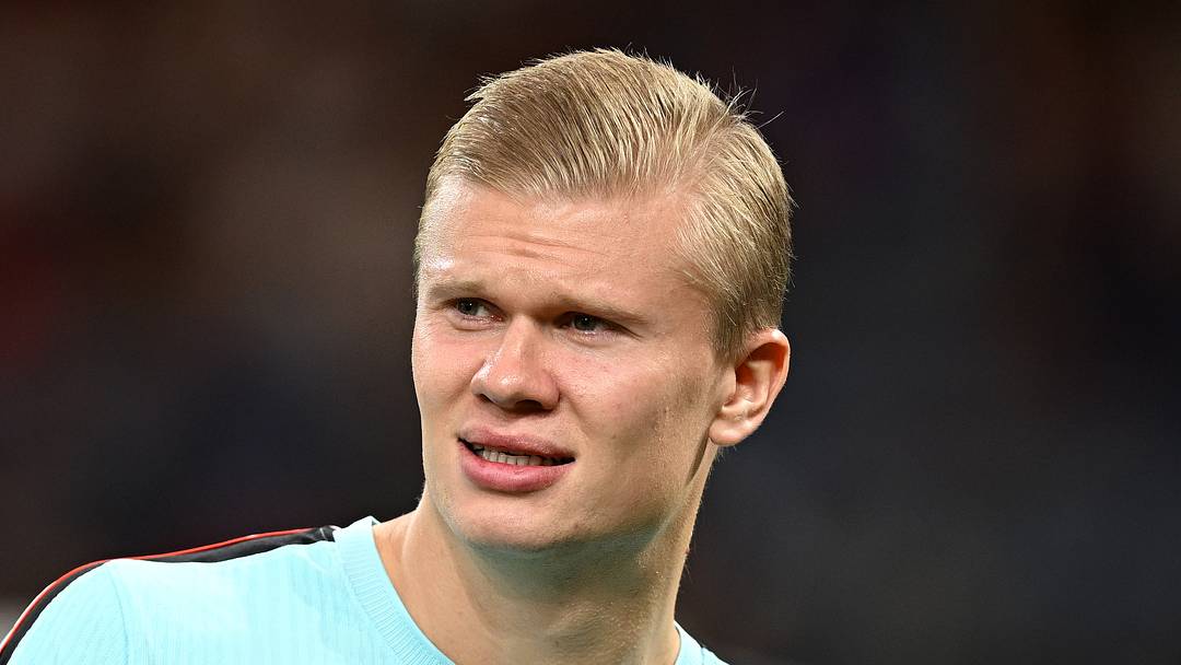 Erling Haaland plays for Norway in the UEFA Nations League Erling Haaland plays for Norway in the UEFA Nations League