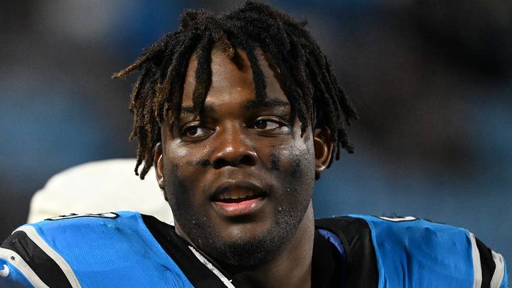 Carolina Panthers defensive lineman Cam Jackson