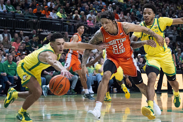 Illinois, Oregon basketball.