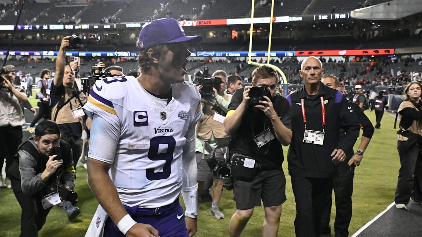 One amazing quarter earns J.J. McCarthy NFC player of the week award