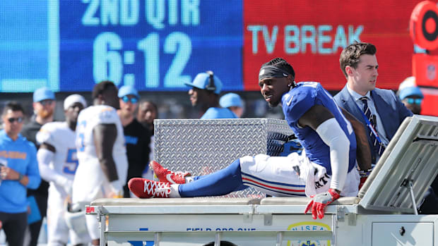 Giants wide receiver Malik Nabers