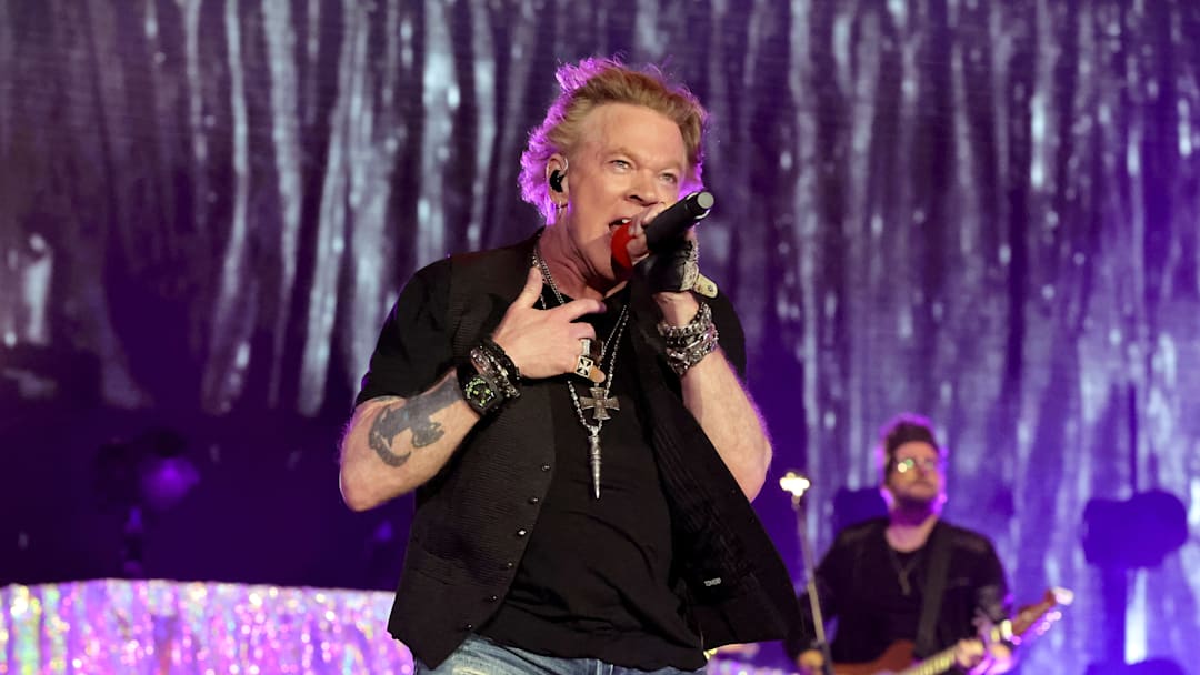 Axl Rose at the 2022 Stagecoach Festival