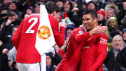 Casemiro marcou no primeiro jogo do Manchester United em 2023