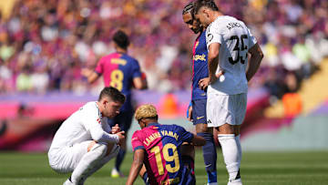 Le vestiaire madrilène déplore les propos de Lamine Yamal. Le vestiaire madrilène déplore les propos de Lamine Yamal.